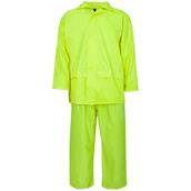 HNH PVC Rainsuit Yellow 2Pc Medium