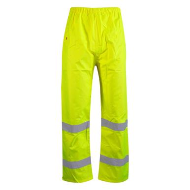 HNH Hi-Viz Yellow Over Trousers Medium