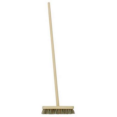 HNH 9&quot; Deck Scrub Brush with 48&quot; Handle