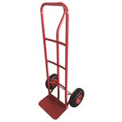 HNH Red P-Handle Sack Truck with Pneumatic Tyres 600lb Capacity