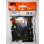 HNHBB01E - Bonus Bag BB01E Wall Plugs Brown Pack-45