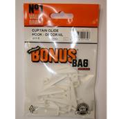 HNHBB14A - Bonus Bag BB14A Curtain Glide Hook Decorail Pack-8