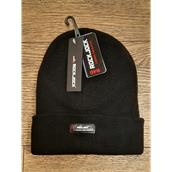 HNH Black Thermal Lined Beanie Hat Woollen (0118FC)