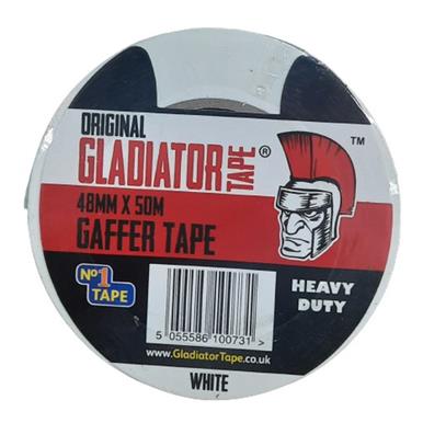 Duct Tape White 50mtr x 48mm