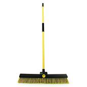 Bulldozer HQ.16/Y Heavy Duty PVC Broom with Metal Handle 24