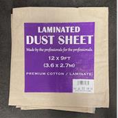 HNH Laminated Back Dust Sheet 12' x 9' (3.6 x 2.7m)
