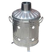 HNH Mini Galvanised Incinerator and Lid 13L Capacity