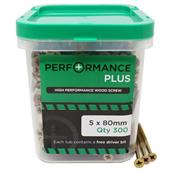 Performance PLUS Wood Screw 3.5 x 20mm Tub of 1400