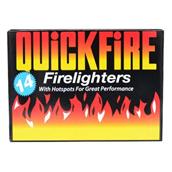 Quickfire White Firelighters Case of 24 (Box of 14)