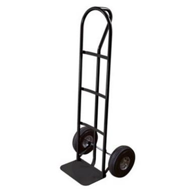 HNH Black P-Handle Sack Truck with Puncture Proof Tyres 400lb Capacity