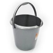 HNH Household Plastic Bucket Silver 13L
