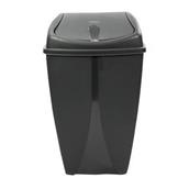 HNH Swing Top Bin Graphite 50L