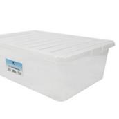 HNH Under Bed Storage Box with Black Lid 32L