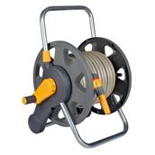 Hozelock 2431 2 in 1 Assembled Hose Reel with 25m Hose and Fittings