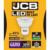 JCB S10963 LED GU10 5W (50W) Warm White 350LM Box of 12