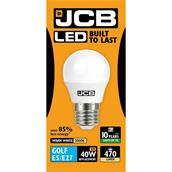 JCB S10973 LED Golf Opal ES E27 6W (40W) Warm White 470LM Box of 12