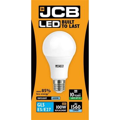 JCB S10996 LED GLS Opal ES E27 15W (100W) Day Light 1560LM Box-12