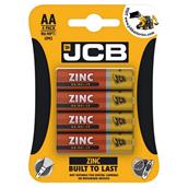 JCB S5325 Super Heavy Zinc Batteries AA (R6) Card-4
