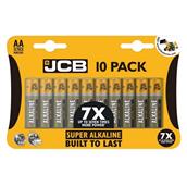 JCB S5361 Super Alkaline Batteries AA (LR6) Card-10