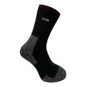 JCB (JCBX000183) ThermaSocks 1 Pair Size 6-8.5 Black/Red/Grey