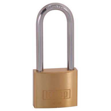 Kasp K120 Long Shackle Brass Padlock 40x55mm * Stock Clearance *