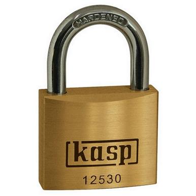 Kasp K125 Premium Brass Padlock 30mm
