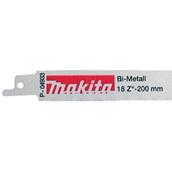 Makita P-04933 Reciprocating Saw Blades 200mm 18TPI Pack of 5