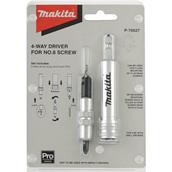 Makita P-70627 4 Way Driver 8 Screw