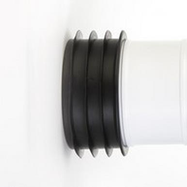 Make PRO014 WC Pan Connector With Access Hole & 90 Bend 110mm