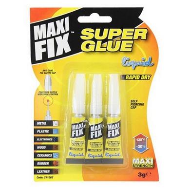 Maxifix 3g Precision Superglue x3
