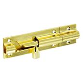 Securit B1525 Brass Door Bolt 100mm (1