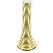 Securit B2571 Brass Spring Doorstop * Clearance *