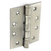 Securit B4295 Stainless Steel Ball Bearing Hinges Satin 100mm Loose