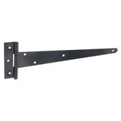 Securit B4525 121A Light Tee Hinges 12&quot; Black Box of 10 Pairs