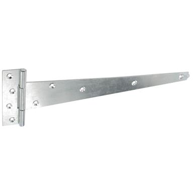 Securit B4577 Tee Hinges 16&quot; Zinc Plated Box of 5 Pairs