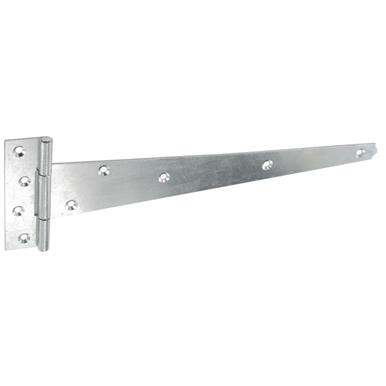 Securit B4578 Tee Hinges 18&quot; Zinc Plated Box of 5 Pairs