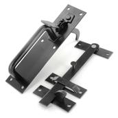 Securit B5135 20/2S Suffolk Latch Black 180mm Box of 5