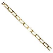 Securit B5625 Oval Link Chain 5/8&quot; 2.2mm x 10m Brass Plated