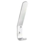 Securit B6101 Hat and Coat Hook 125mm Satin Aluminium Box of 25