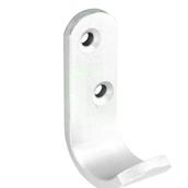 Securit B6102 Coat Hook 50mm Satin Aluminium Box of 50