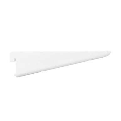 Securit B7072 Twin Slot Bracket White 220mm