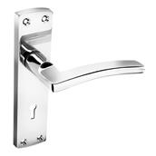Smiths LB10CP-P Nova Lock Handles Chrome Plated 170mm x 41mm x 9mm Visipacked * Clearance *