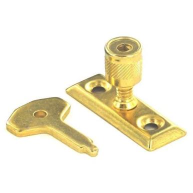 Securit S1040 Window Stay Lock Brassed