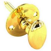 Securit S1066 Security Bolt Thumbturn Brass 34mm