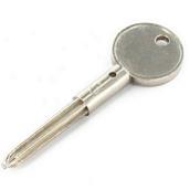 Securit S1069 Security Door Bolt Key Nickel Plated