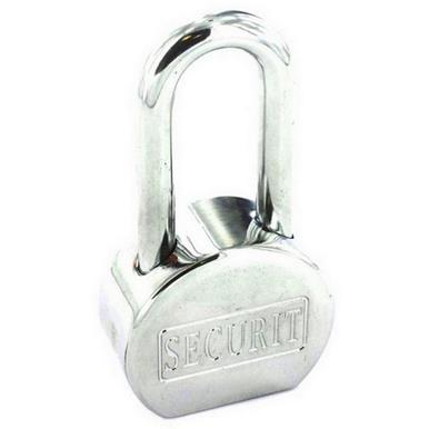 Securit S1109 Security Padlock Long Shackle Chrome 65mm