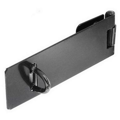 Securit S1452 Light Duty Safety Hasp & Staple Black 100mm