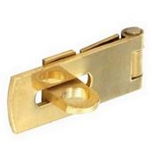 Securit S1461 Safety Hasp and Staple Brass 38mm