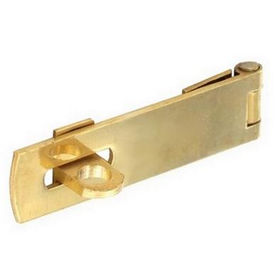 Securit S1463 Safety Hasp & Staple Brass 63mm