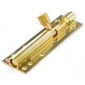 Securit S1501 Heavy Door Bolt Brass 1.1/2